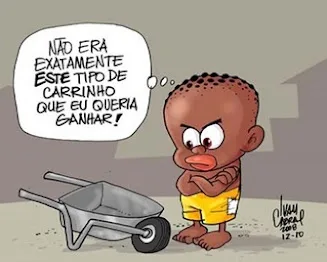 charge trabalho infantil