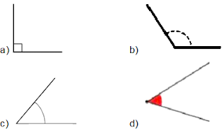 Atividade de Matemática - Ângulos - 4º e 5º ano - Com gabarito