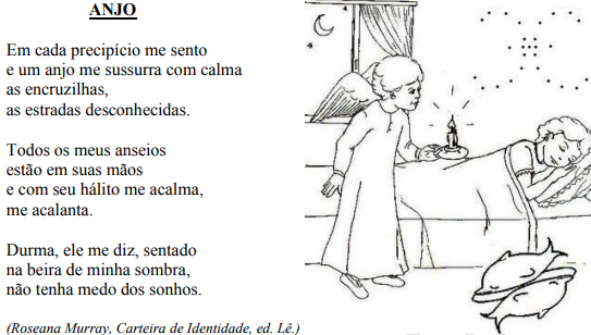 Atividade de Interpretação e Compreensão de texto - Gênero: Poema - 6º Ano / 7º Ano - Com gabarito