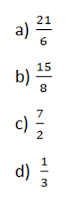 Atividade / Simulado de Matemática - 8º e 9° ano - Dízima Periódica