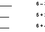Atividade de Matemática 1º ano - Adição e Subtração