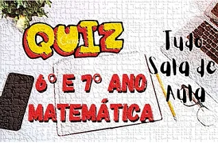 Prova online de matemática 6° e 7° ano sobre Expressões Numéricas