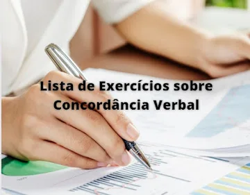 exercícios de concordância verbal