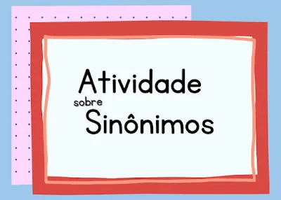 atividade sinônimos