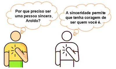 Atividade sobre sinceridade