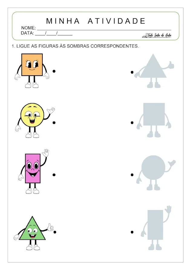 Atividades de matemática para autista