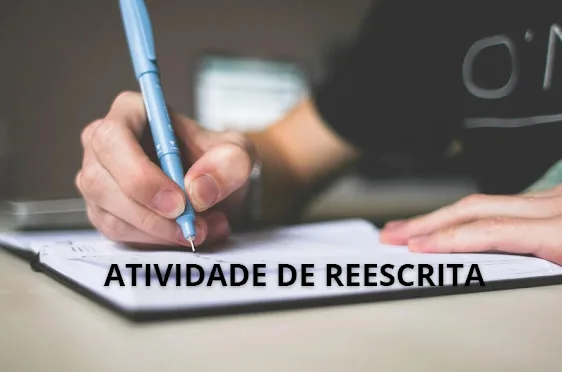 Atividade de reescrita