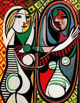 Mulher ao Espelho (1932) de Pablo Picasso