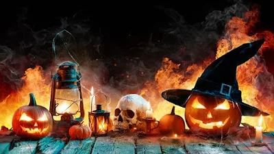 Atividade de inglês sobre o Halloween.