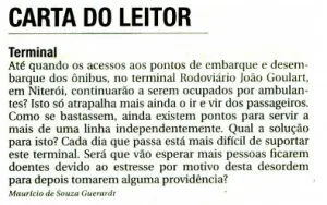 Atividade / Simulado de Português - Gênero: Carta do Leitor - Questões com Gabarito - 6º / 7º ano