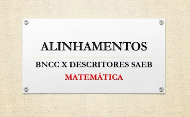 ALINHAMENTO DAS HABILIDADES DA BNCC COM OS DESCRITORES DO SAEB - MATEMÁTICA - 5º ANO