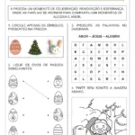 Atividade de Páscoa - 1º ano fundamental