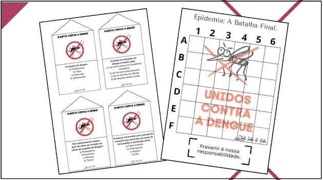 Atividade Lúdica sobre o Combate à Dengue: Epidemia - A Batalha Final