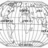 Atividade sobre Coordenada Geográfica para o 6º e 7º ano - Com gabarito
