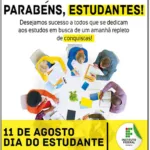 Atividade sobre Cartaz Publicitário - Dia do Estudante - Anos Finais