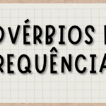 Advérbios de frequência