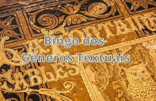 Bingo dos Gêneros Textuais