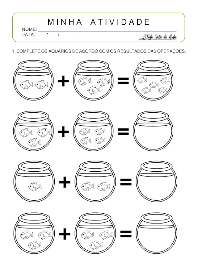 Atividades de Matemática para Educação Infantil de 5 anos