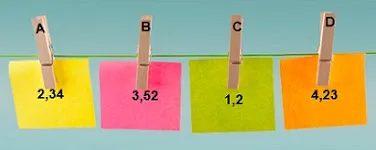 Simulado de Matemática sobre Números Decimais - 4º ano EF