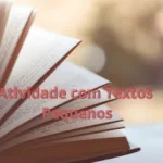 ATIVIDADE COM TEXTOS PEQUENOS
