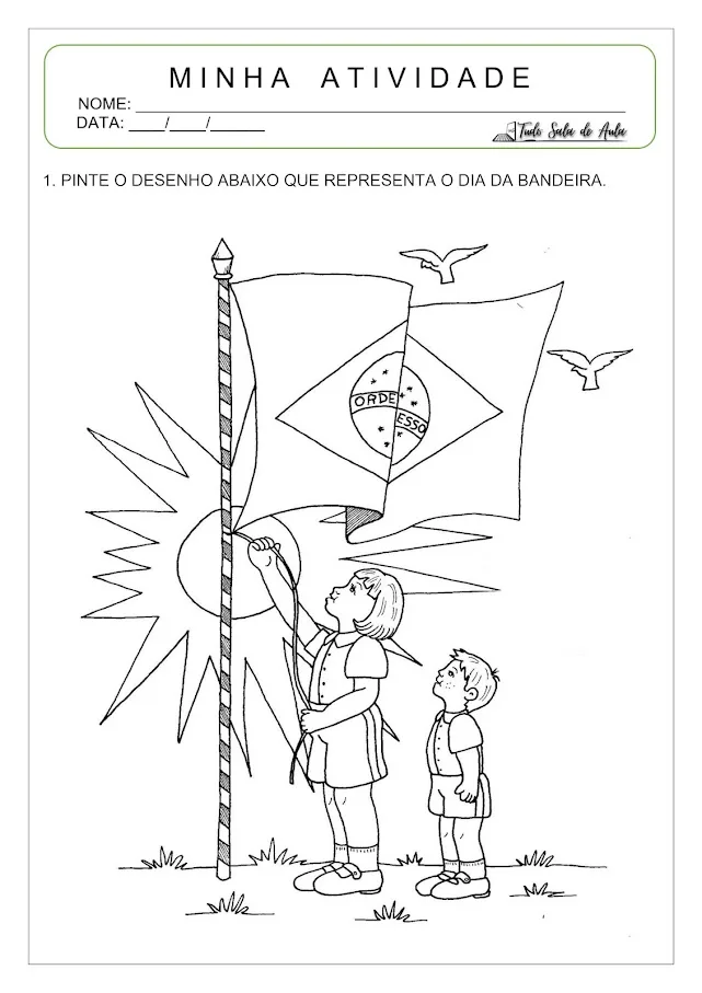 atividade dia da bandeira