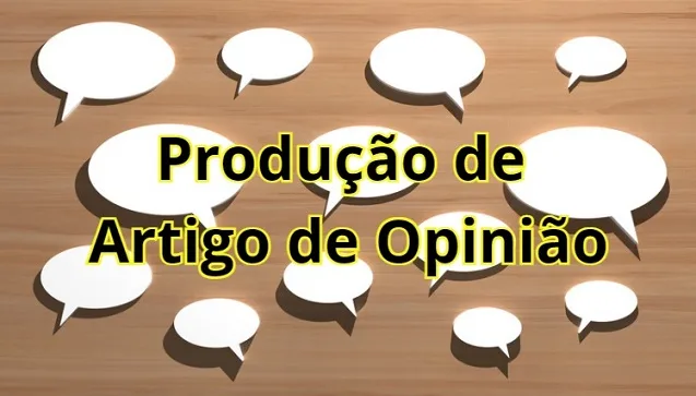 Produção de artigo de opinião