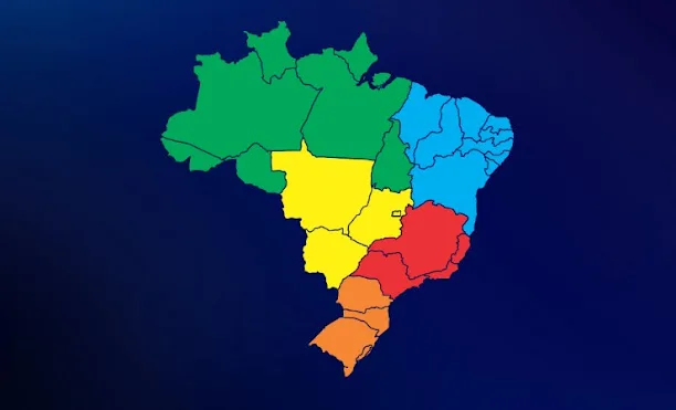 Atividade sobre as Regiões do Brasil - 6º e 7º ano