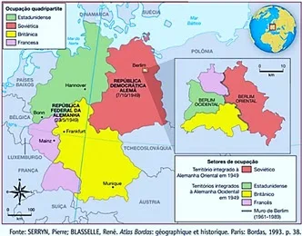 Atividade sobre a Guerra Fria - 8º e 9º ano