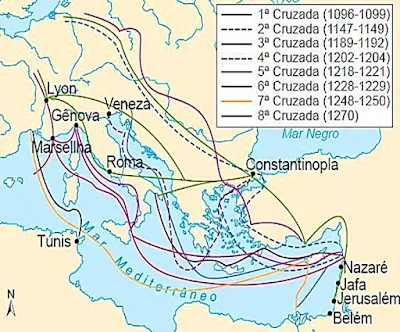 Atividade sobre as Cruzadas