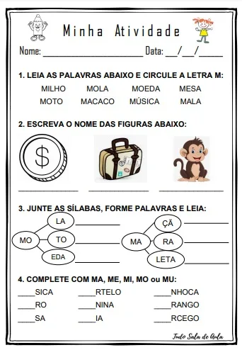 letra m