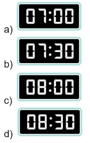 atividade sobre as horas