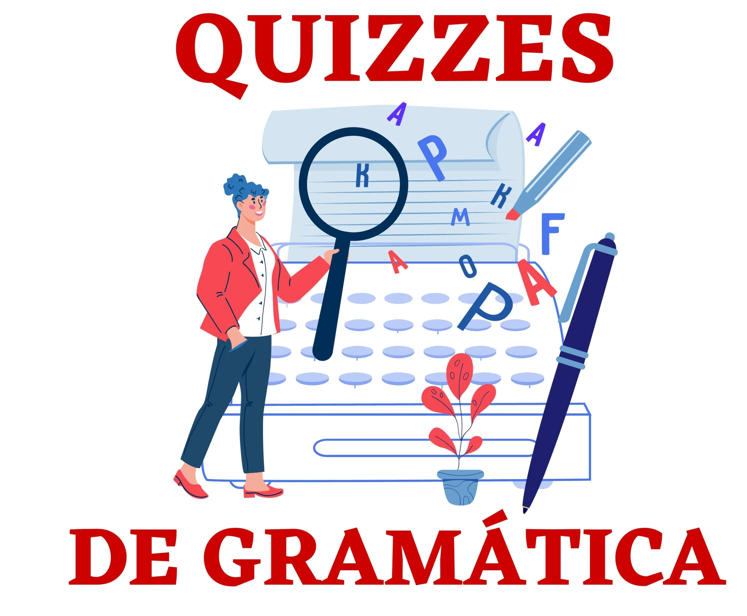 Quizzes online de gramática