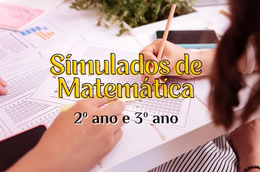 Simulados de matemática 2° e 3° ano fundamental