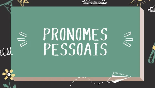 Atividade sobre Pronomes Pessoais - 3º ano fundamental