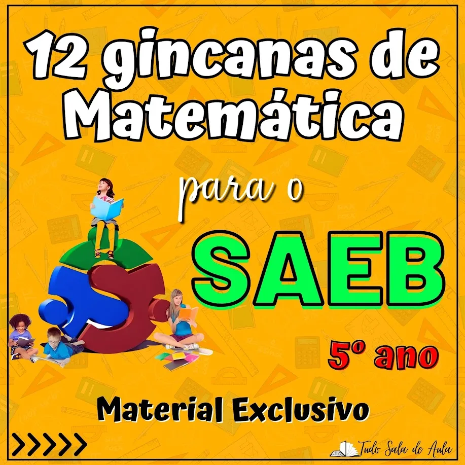 12 Gincanas de Matemática para o Saeb - 5º ano