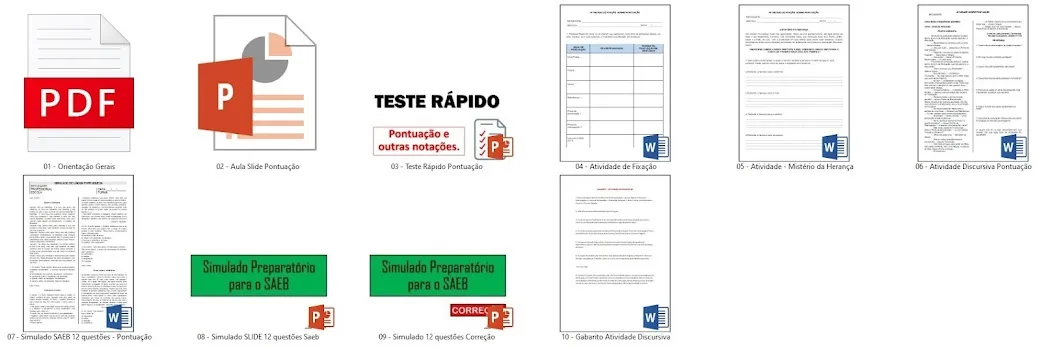 Oficina do Saeb - D17 – Reconhecer o efeito de sentido do uso da pontuação e de outras notações