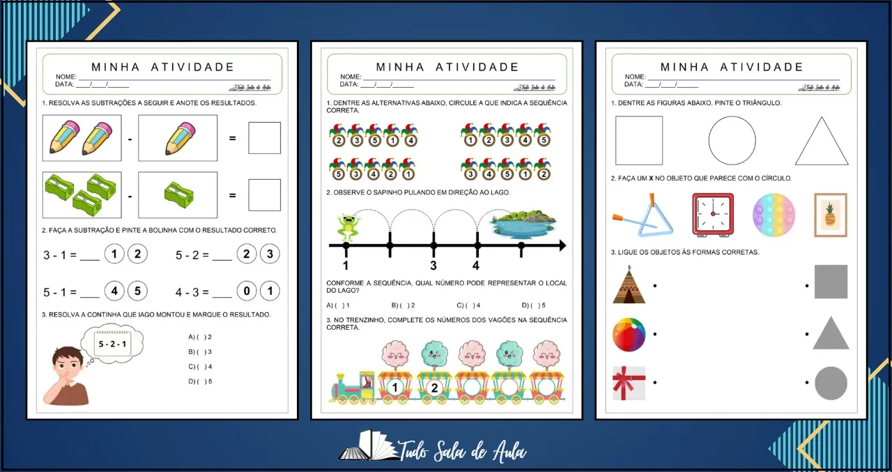 Atividades Diagnósticas de Matemática para Educação Infantil