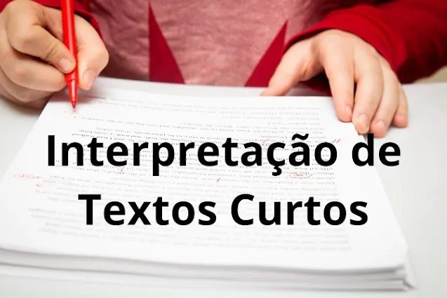 Atividade com Pequenos Textos para Interpretação - 8º e 9º ano