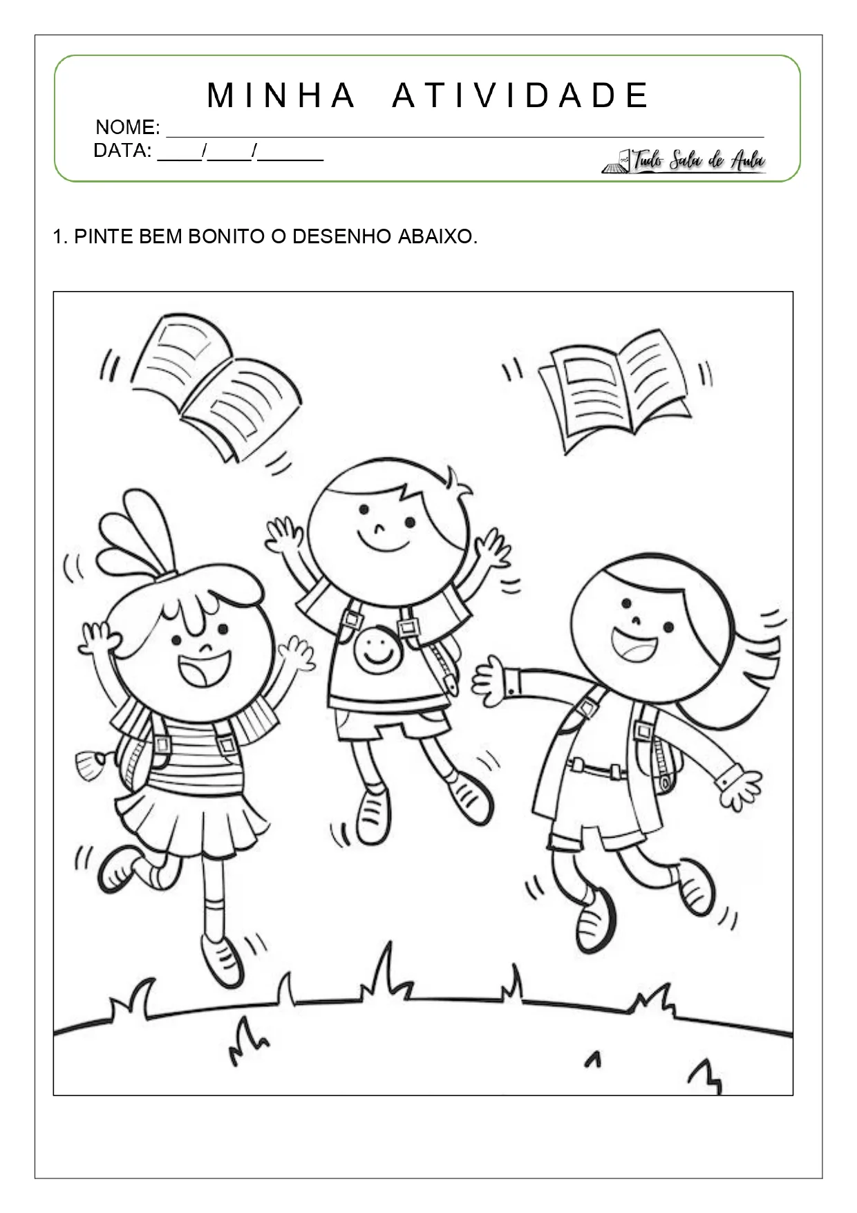 10 Atividades de Volta às Aulas para a Educação Infantil