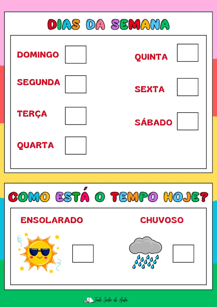 Calendário Educação Infantil 2025