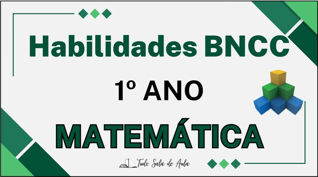 Habilidades da BNCC de Matemática do 1° ano do Ensino Fundamental