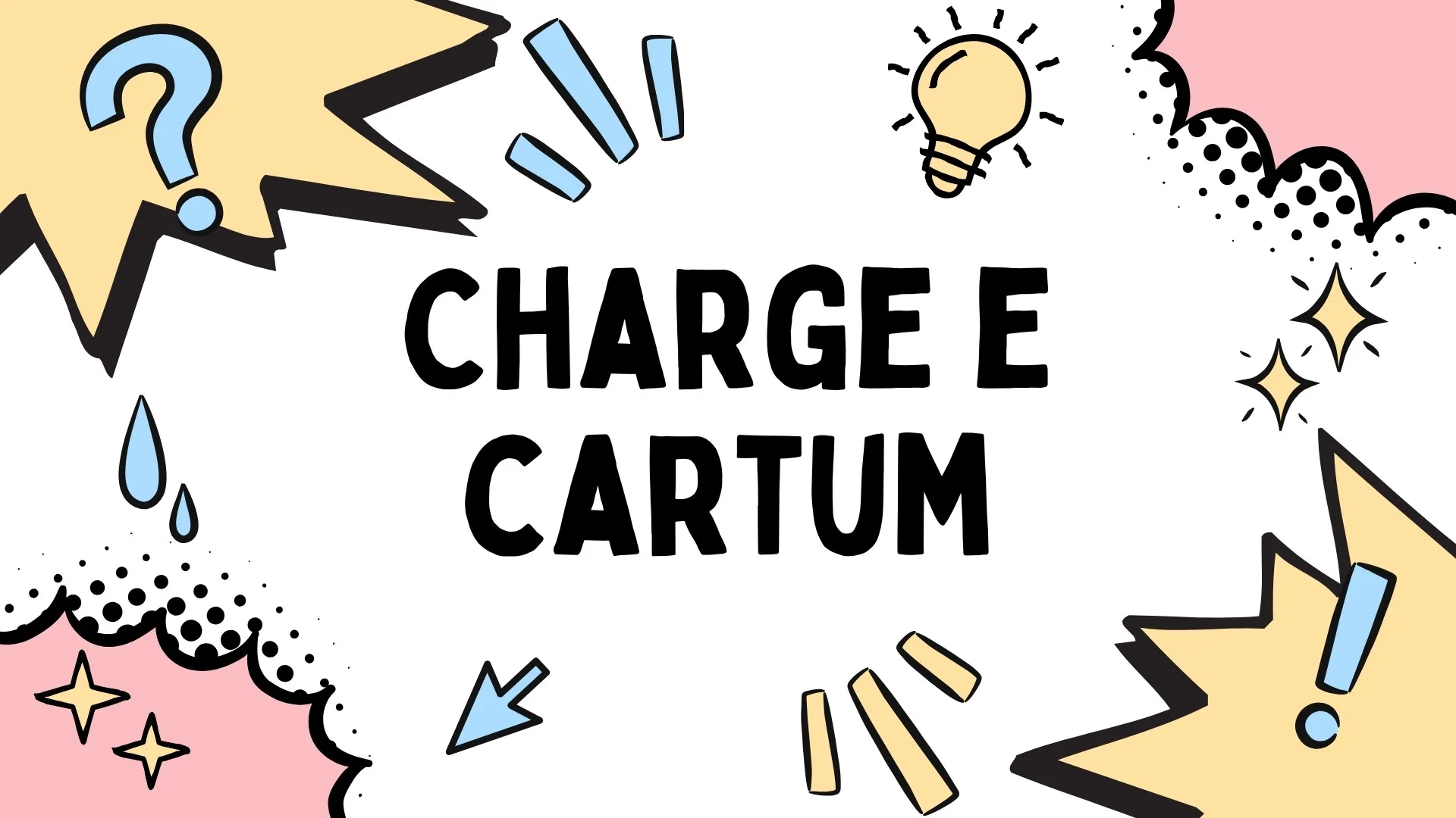 Atividade charges e cartuns para interpretação