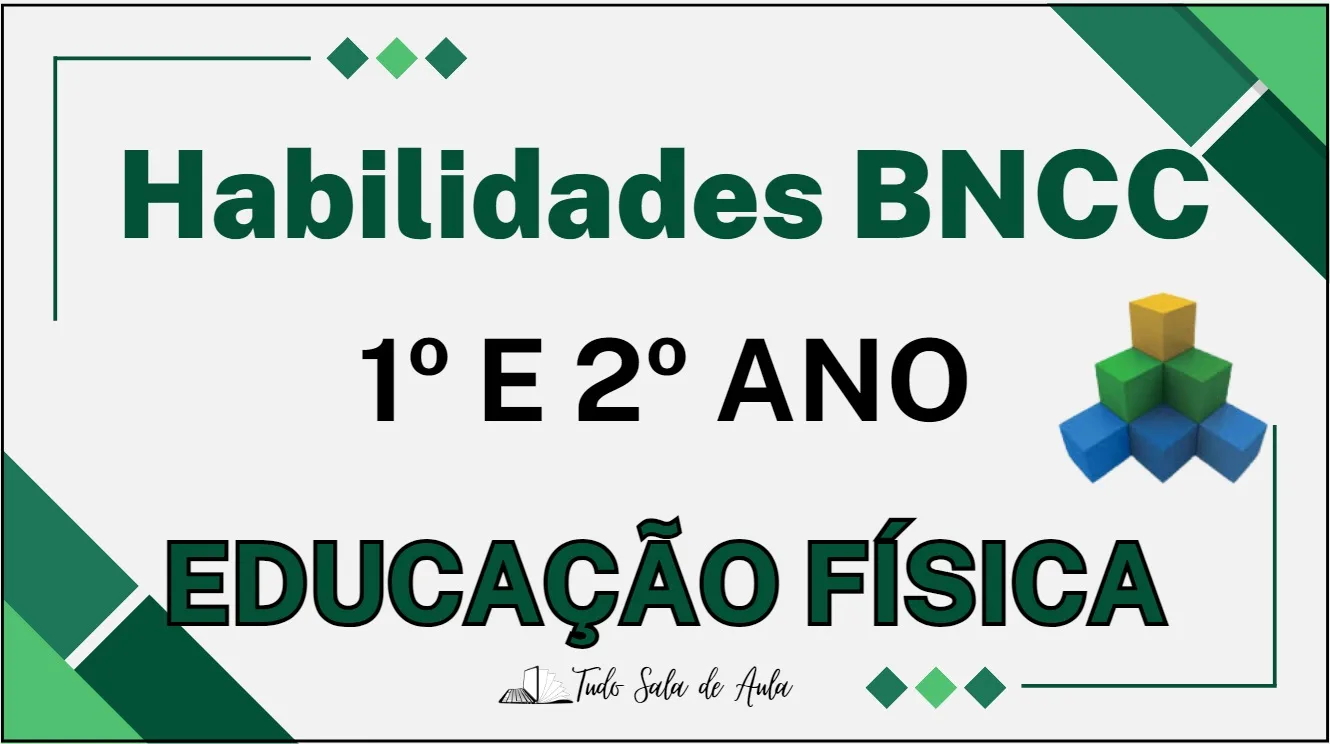 Habilidades da BNCC de Educação Física do 1° e 2° ano do Ensino Fundamental