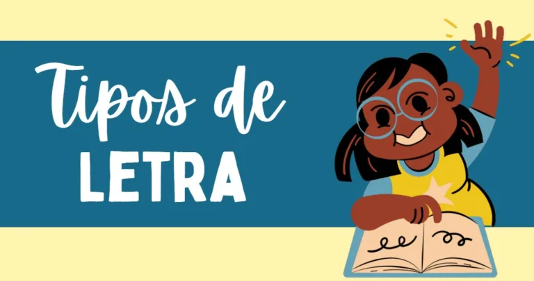 Atividade Tipos de Letras 1º ano fundamental