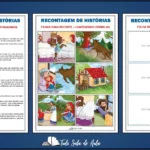 Atividades Lúdicas de Recontagem de histórias - 1º e 2º ano fundamental