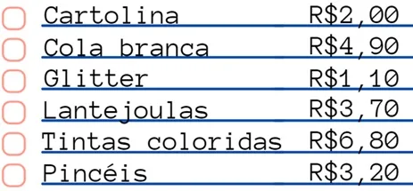 Atividade de matemática carnaval