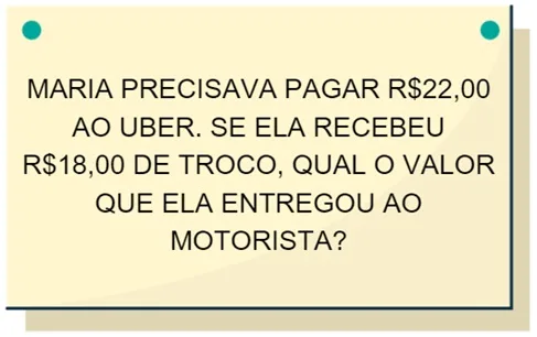 Atividade operações inversas adição e subtração