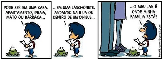atividade interpretação sobre família