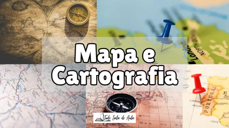 Atividade sobre Mapa e Cartografia - 6º e 7º ano
