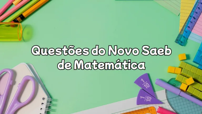 Novo Saeb: Simulado de Matemática para Alunos do 5º Ano